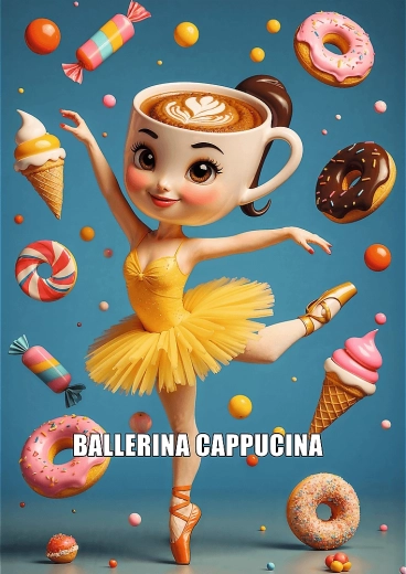 Puzzle Trefl BrainRots: Ballerina Cappucina (200 piezas)