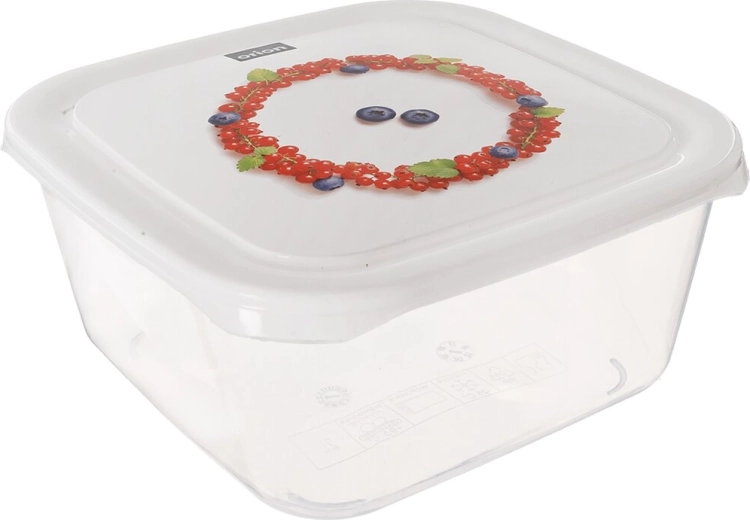 Orion recipiente para alimentos Frost Premium cuadrado 2 l