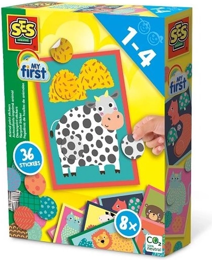 SES Creative My First pegatinas con animalitos