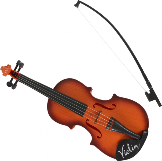 Violín infantil de plástico con arco
