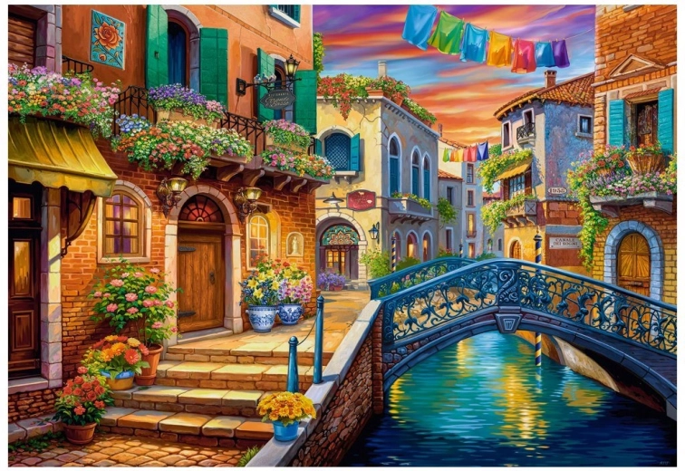 Puzzle Sueño veneciano 1000 piezas CASTORLAND