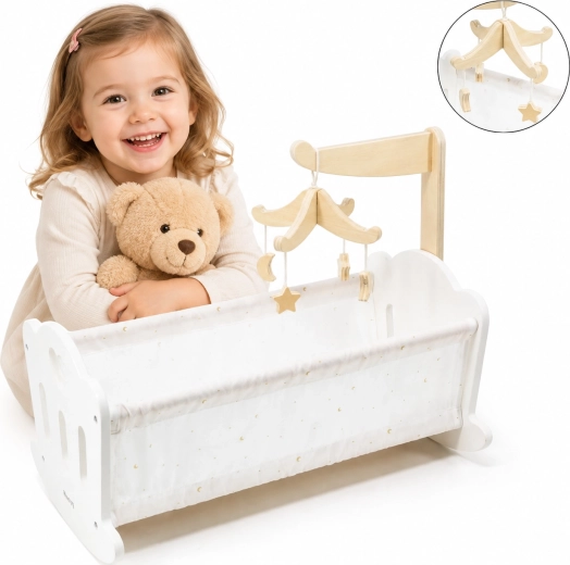 Cuna de madera para muñecas Viga PolarB