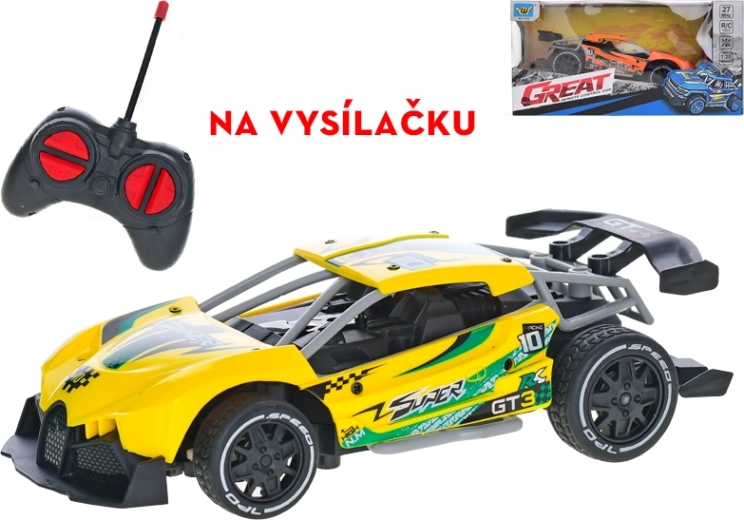 Coche RC deportivo 1:20, 27 MHz, 20 cm