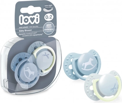 Chupete mini LOVI Baby Shower 0-2 m, 2 uds para niños