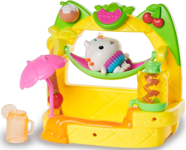 Fiesta de batidos de frutas en el balcón