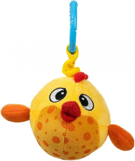 Pez colgante de peluche Baby Fish – Amarillo
