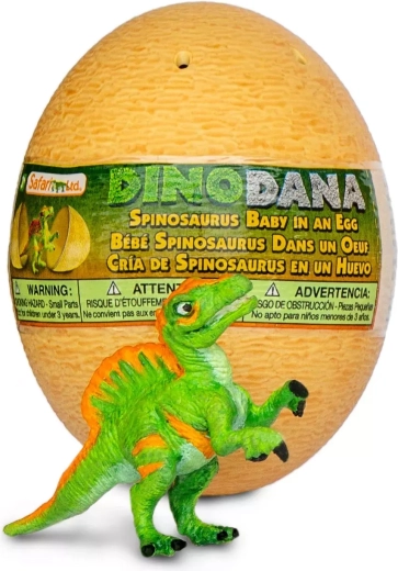 Safari Ltd. figura de cría de Spinosaurus con huevo con realidad aumentada