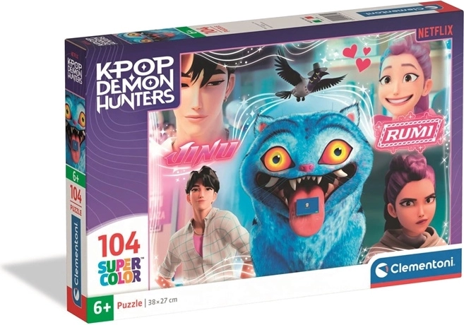 Puzzle Clementoni K-Pop Demon Hunters 104 piezas