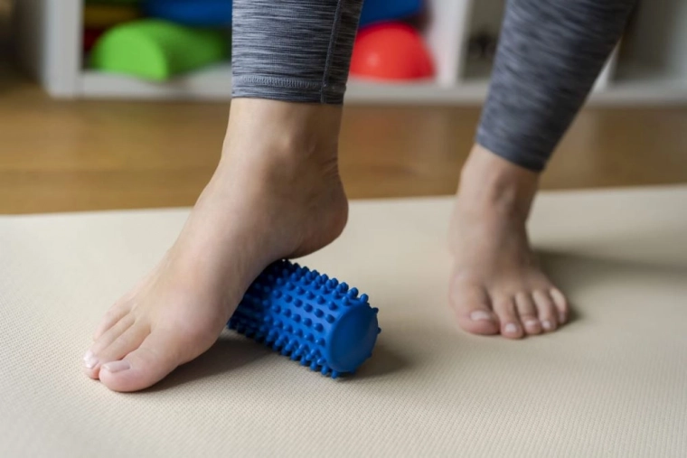 Estimulación profunda para los pies y la fascia plantar