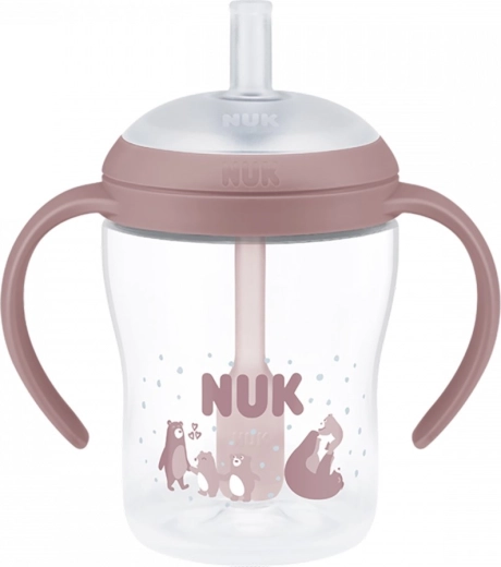Biberón de aprendizaje NUK Perfect Match con boquilla de silicona Bear 150 ml