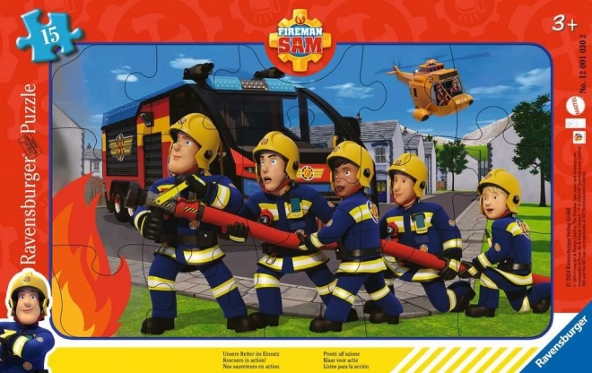 Puzzle Ravensburger Bombero Sam 15 piezas