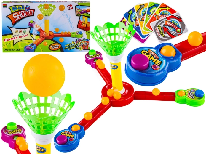 Juego de destreza Ball Shoot! – bolitas saltarinas, tiro a la canasta