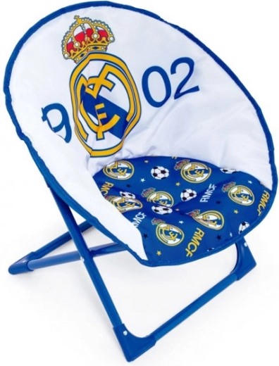 Sillón infantil tipo luna Real Madrid