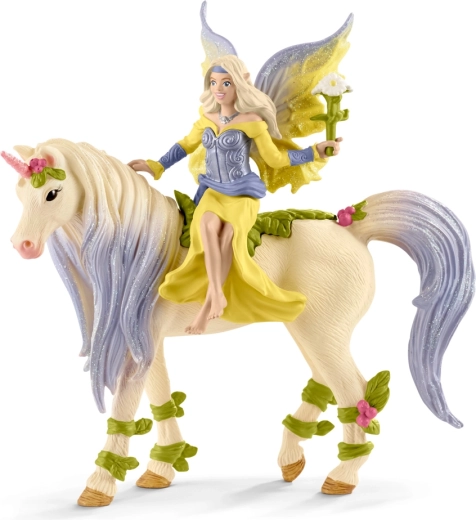 Sera con unicornio floral