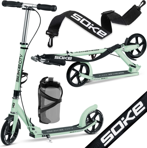 Patinete Soke City verde