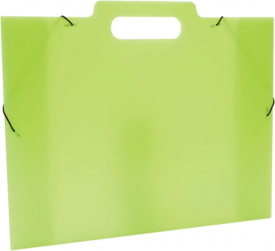 Carpeta de tres solapas para planos A3 Opaline Frosty verde