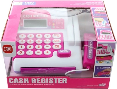 Caja registradora infantil con escáner a pilas - 1 pieza