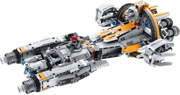Nave espacial futurista