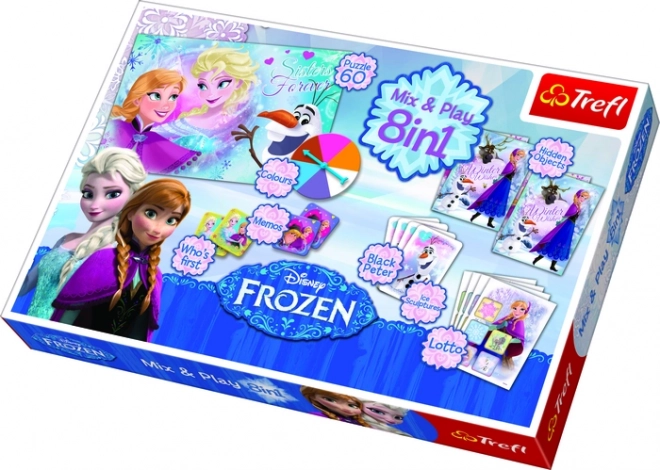 Set de juegos 8 en 1 Mix & Play Frozen 2