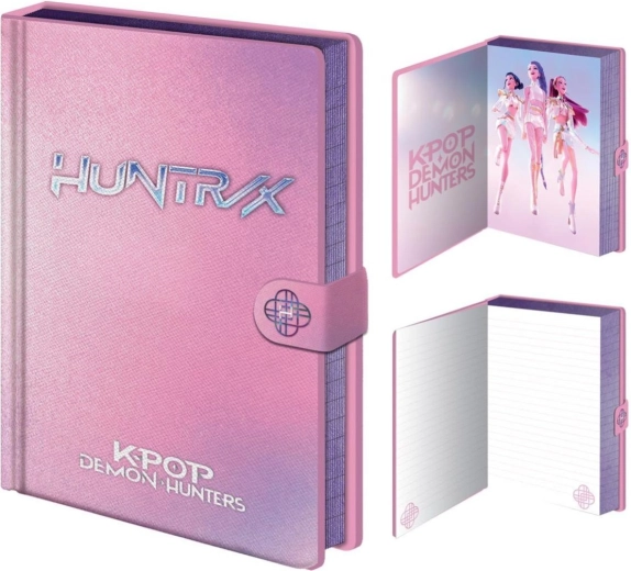 Bloc A5 de K-pop Demon Hunters con cierre