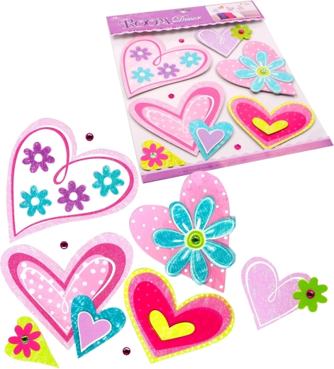 Small Foot Decoraciones autoadhesivas para pared Corazón