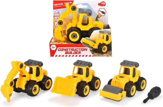 Cochecito de construcción con destornillador 12,5 cm (4 tipos)