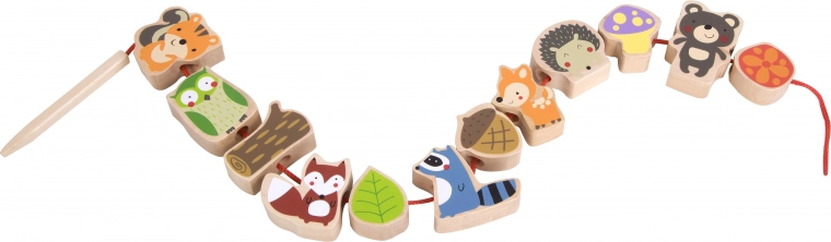Motivos del bosque para el juego creativo
