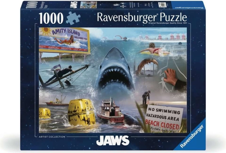 Puzzle Ravensburger Artist Collection: Tiburón 1000 piezas