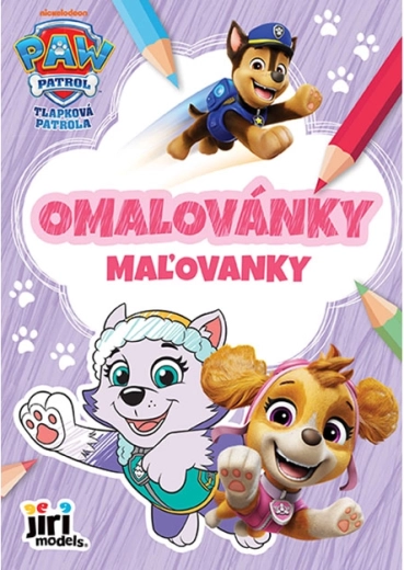 Cuaderno para colorear A5 PAW PATROL para niñas