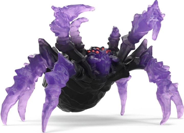 Araña sombría con aspecto venenoso