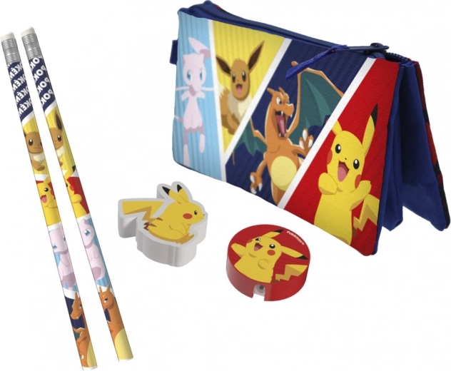 Set escolar Pokémon con estuche