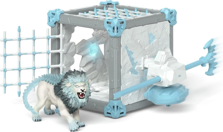 Schleich Eldrador BattleCave león de hielo