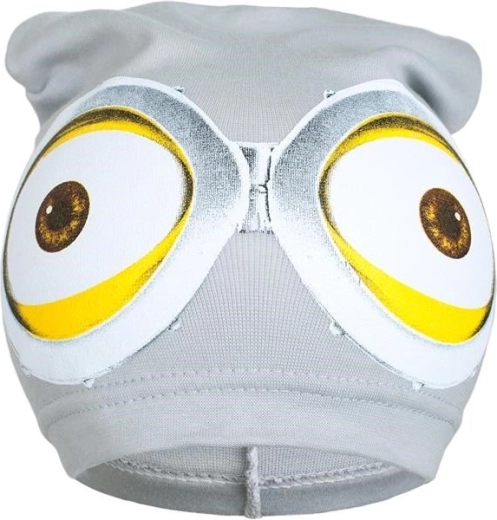 Gorro infantil de primavera New Baby con motivo de Minion, gris