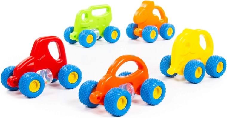 Cochecito de colores Baby Gripcar con ruedas grandes - 1 unidad