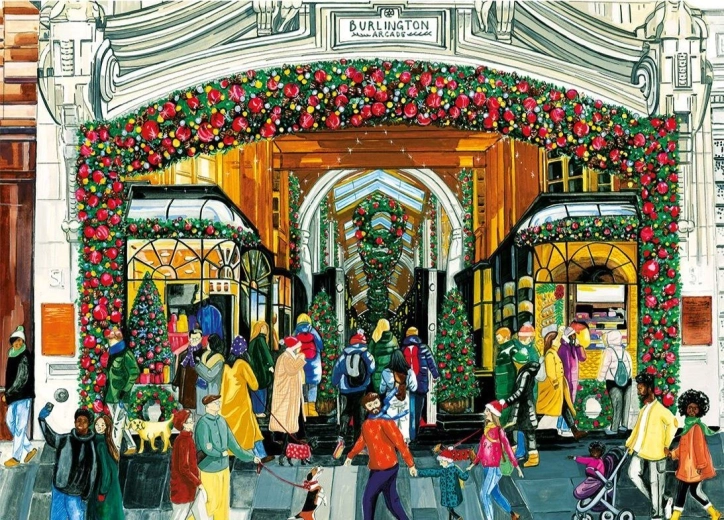 Puzzle Adornos en Burlington 1000 piezas