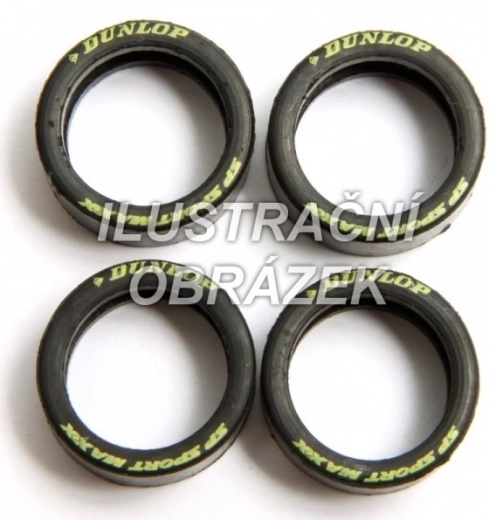 Neumáticos Carrera EVO/D132 para Ford Capri (4 uds.)