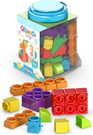 Engino Baby Qboidz – mis primeros pasos, 44 piezas