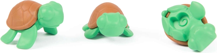 Creación de una costa de tortugas con moldes