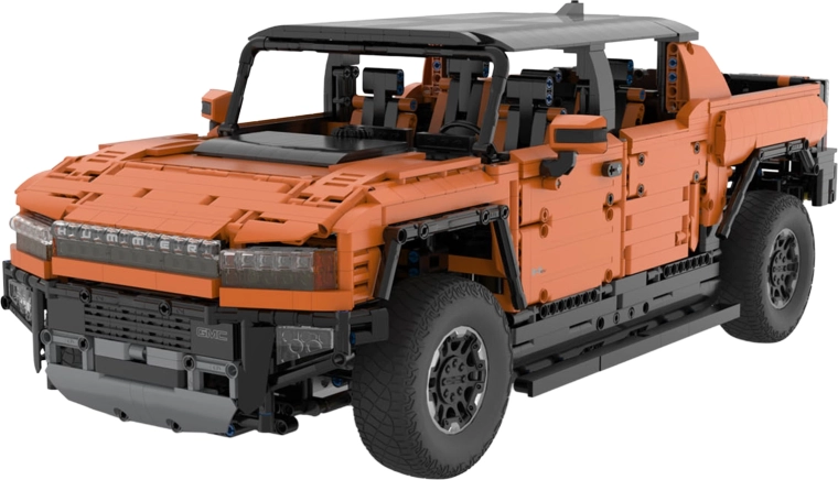 Modelo detallado Hummer EV a escala 1:10