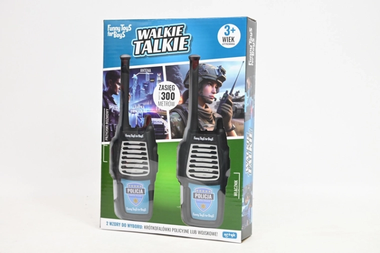 Walkie-talkie infantil de policía
