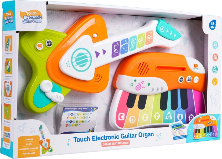 Set de instrumentos musicales táctiles para los más pequeños