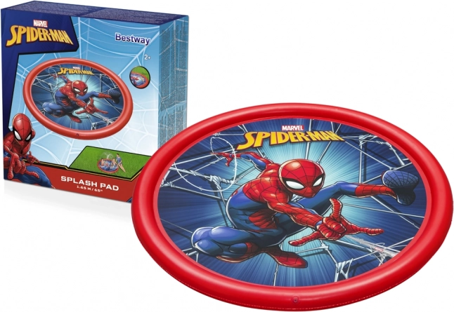 Alfombra de juego infantil con fuente Spider-Man Bestway 165 cm