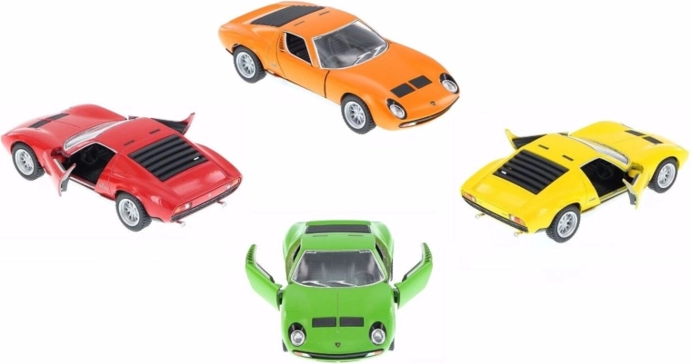 Modelo metálico Lamborghini Miura P400 SV 1971