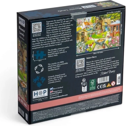 Acabado de calidad House of Puzzles