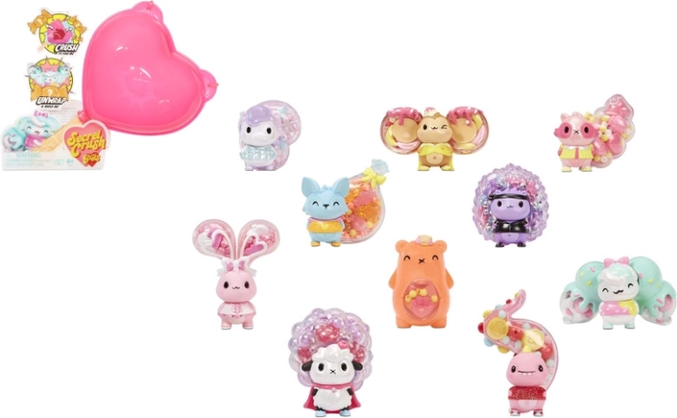 Mini animalito Secret Crush MGA – sorpresa y cuentas para joyería