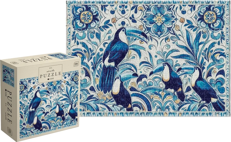 Puzzle Art on Tiles Tucanes 500 piezas