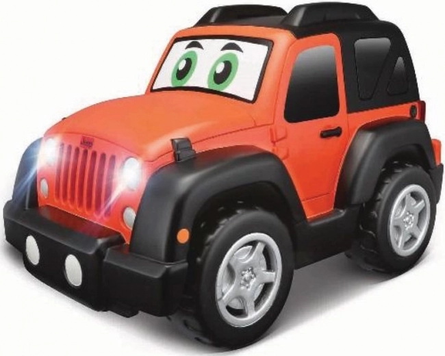 Cochecito Jeep teledirigido para niños