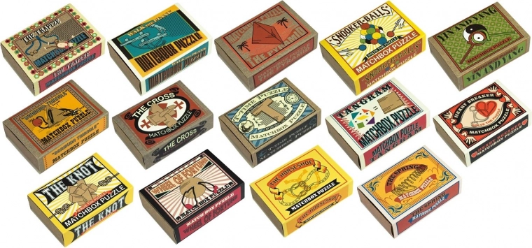 Matchbox rompecabezas de bolsillo – 1 ud (mix) PROFESSOR PUZZLE