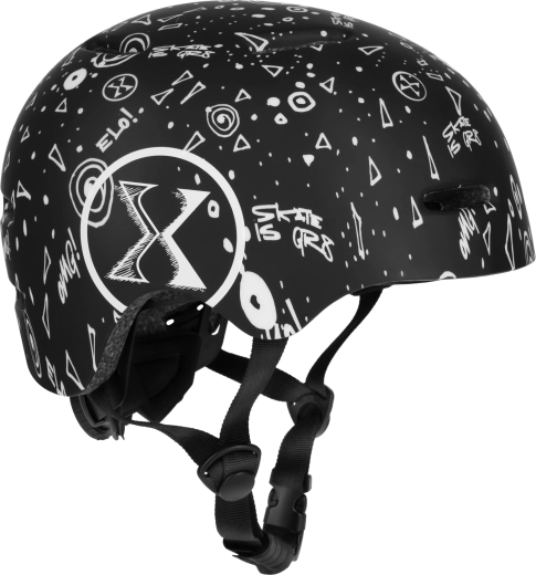 Casco para ciclismo y skate NILS Extreme MT311 negro