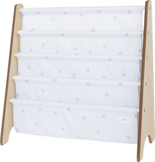 3 Sprouts soporte para libros recycled blueberry/ivory